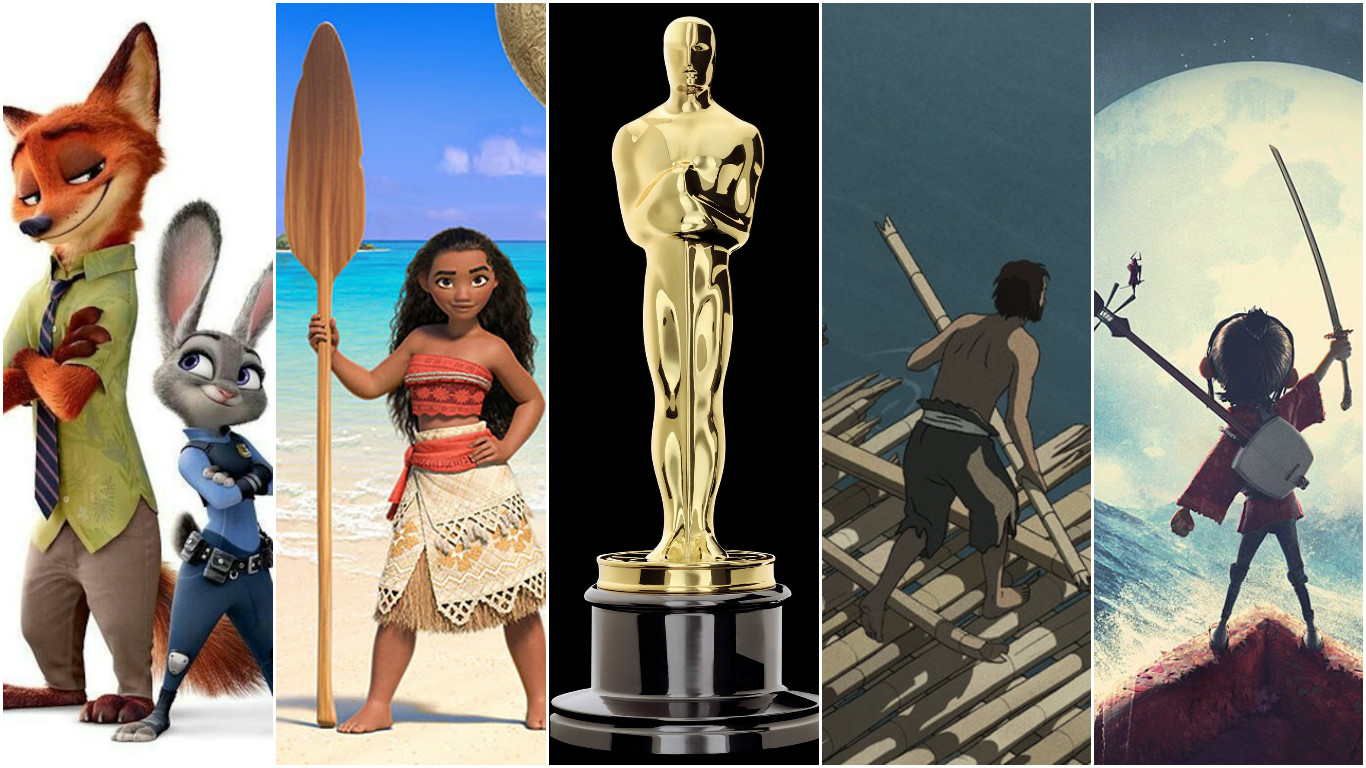 Zootopia, Moana, The Red Turtle and Kubo and the Two Strings Among Entries in the Animated Feature Oscar Race