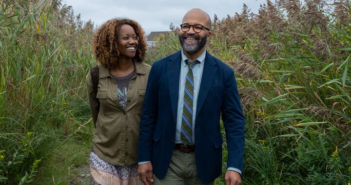 F_03320_R
Erika Alexander stars as Coraline and Jeffrey Wright as Thelonious "Monk" Ellison
 in writer/director Cord Jefferson’s 
AMERICAN FICTION
An Orion Pictures Release
Photo credit: Claire Folger
© 2023 Orion Releasing LLC. All Rights Reserved.